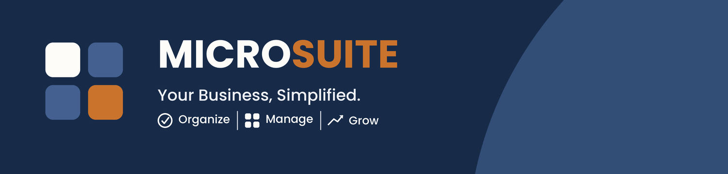 MicroSuite — Your Business, Simplified.